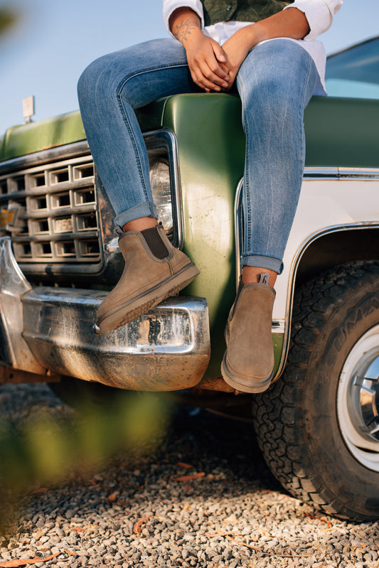 Botín Mujer Boyeras Oliva