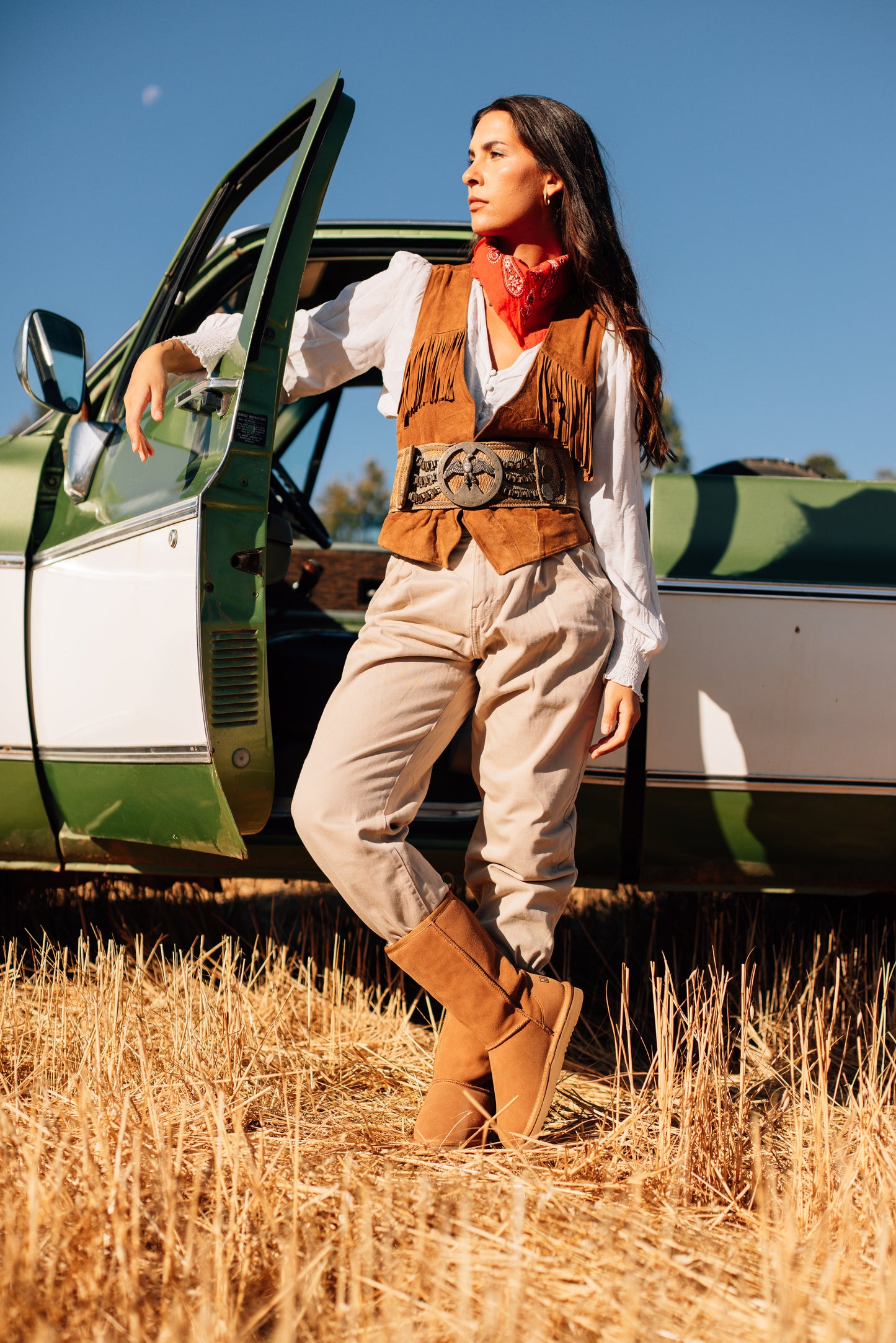 Botas Mujer Rudas Camel