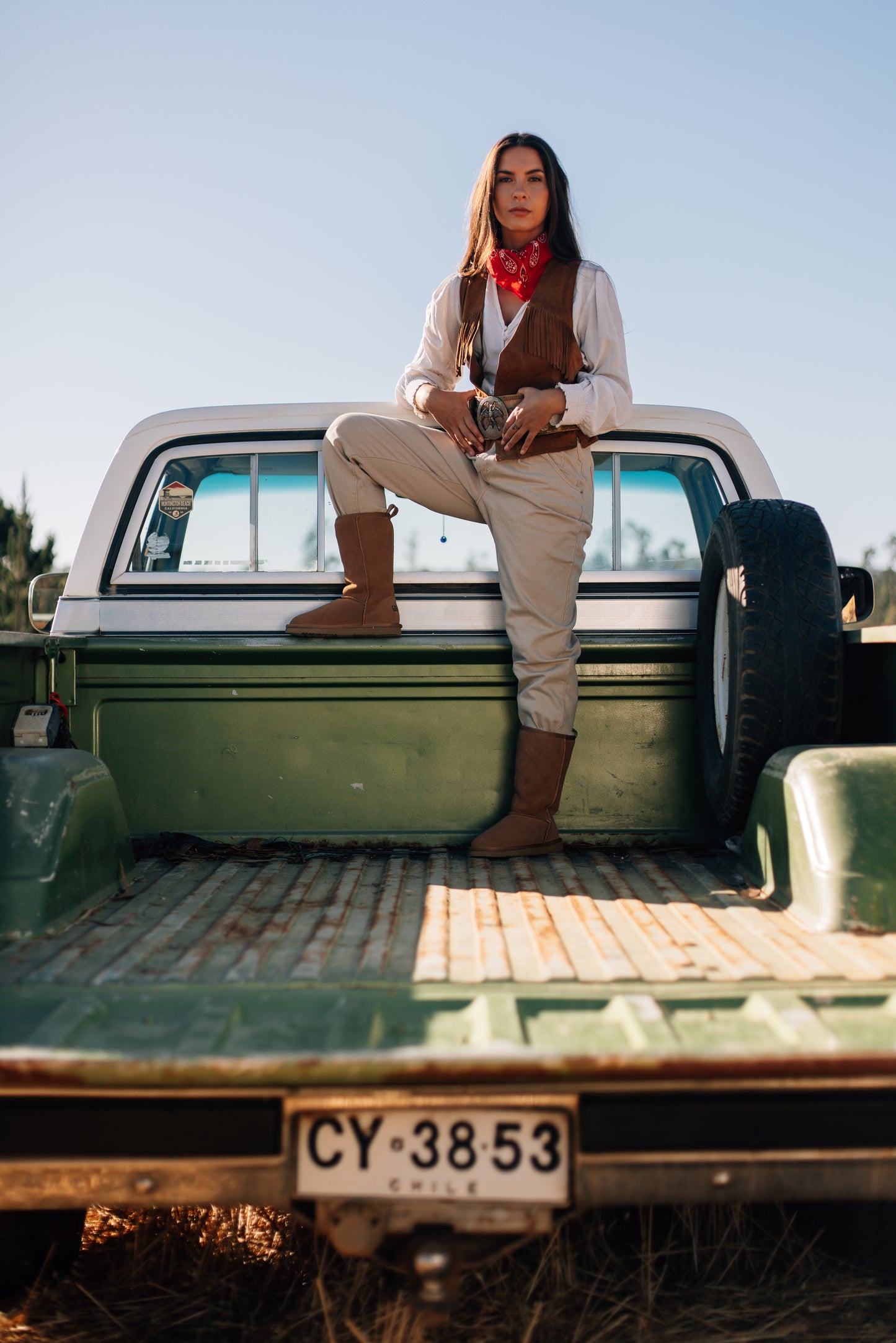 Botas Mujer Rudas Camel