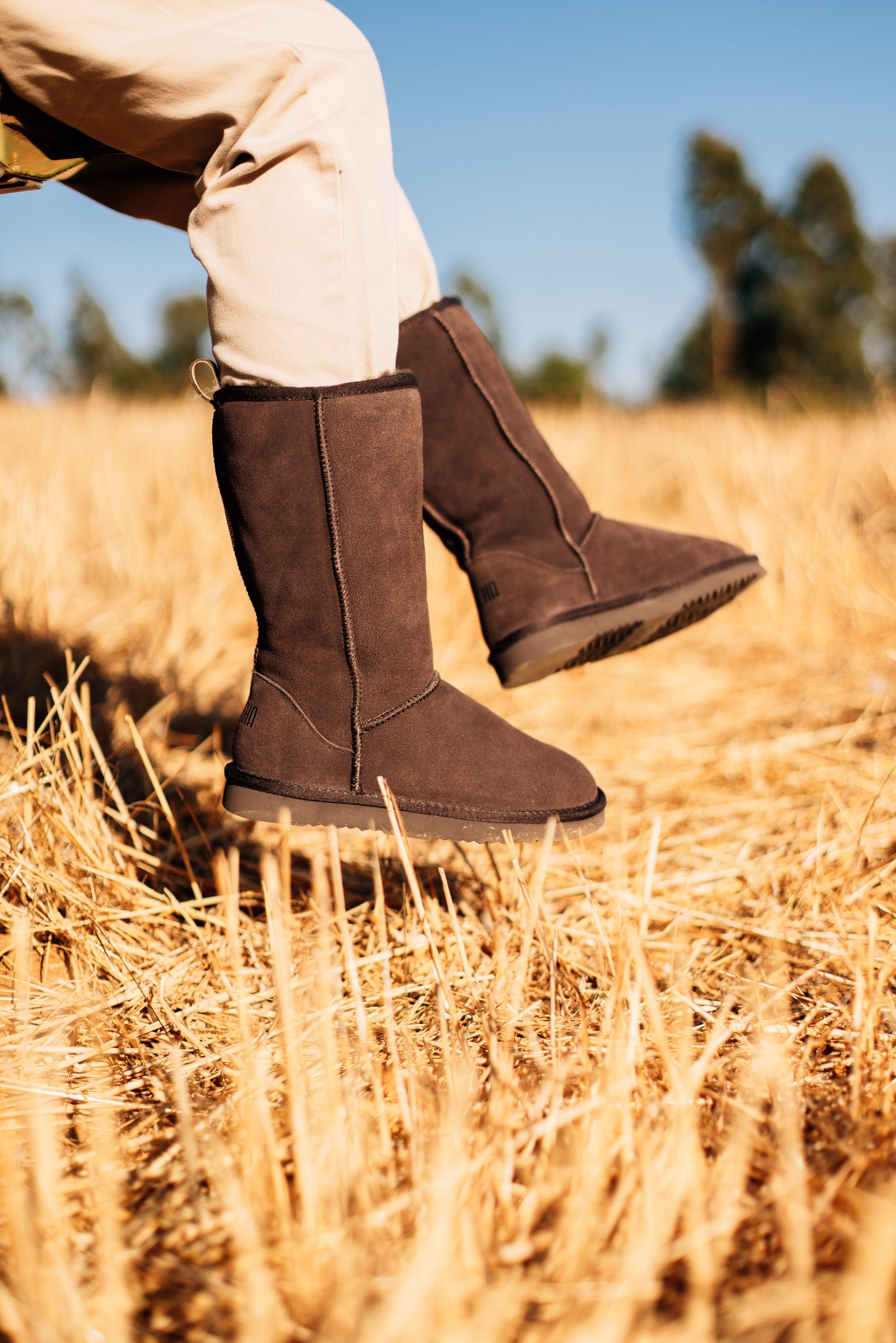 Botas Mujer Rudas Moro
