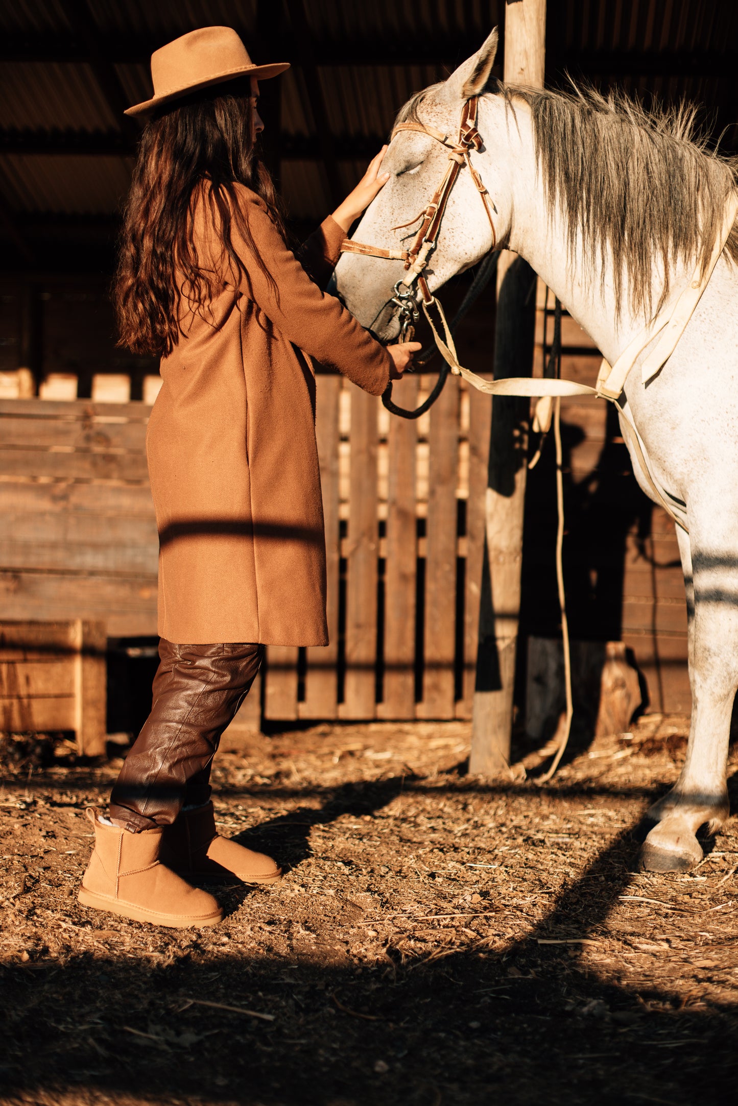 Botas Mujer Salvajes Camel