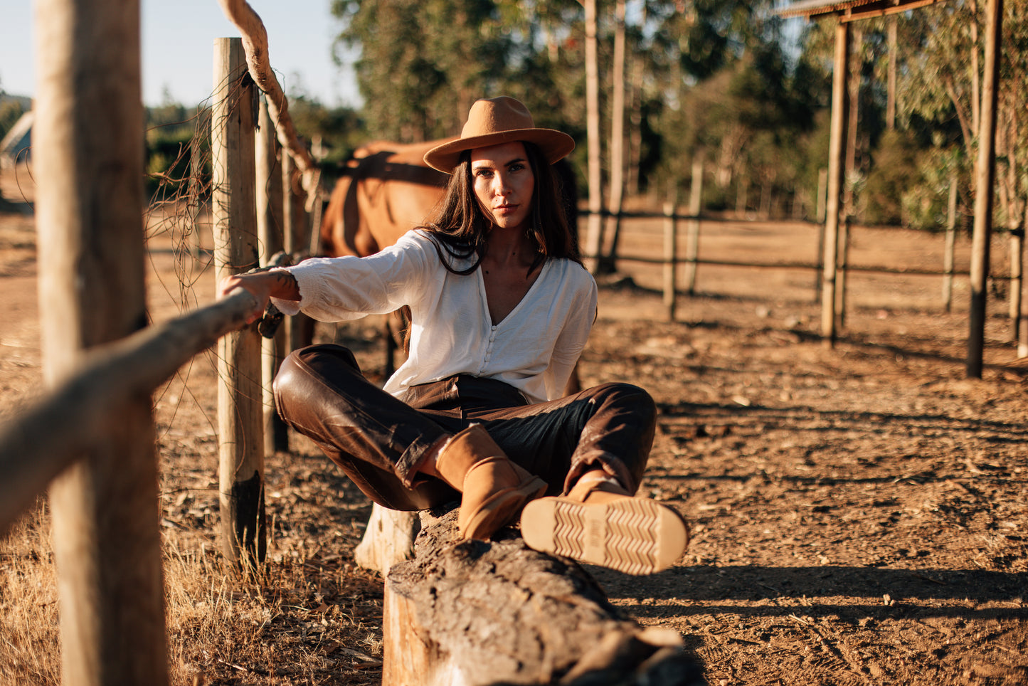 Botas Mujer Salvajes Camel