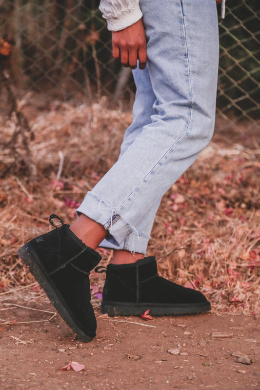 Botas Mujer Chúcaras Negro