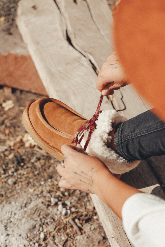 Botín Mujer Overas Camel