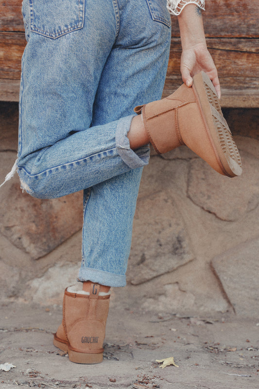 Botas Mujer Salvajes Camel