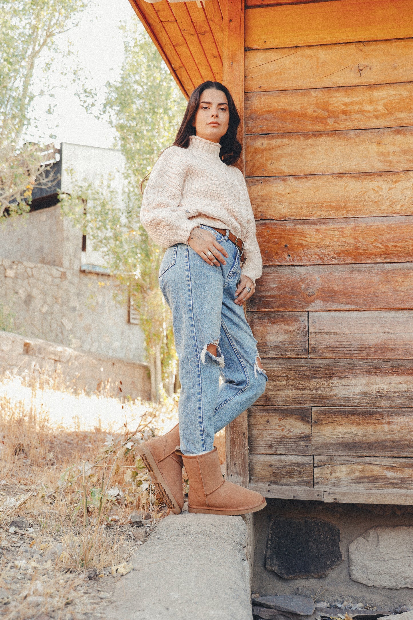 Botas Mujer Baguales Camel
