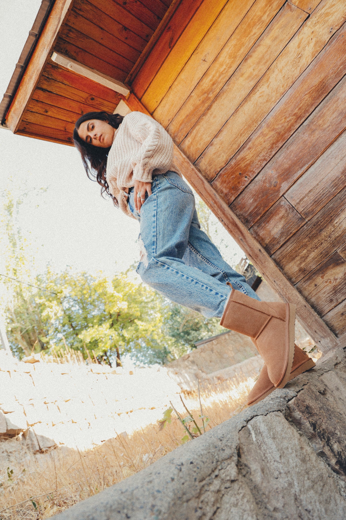 Botas Mujer Baguales Camel