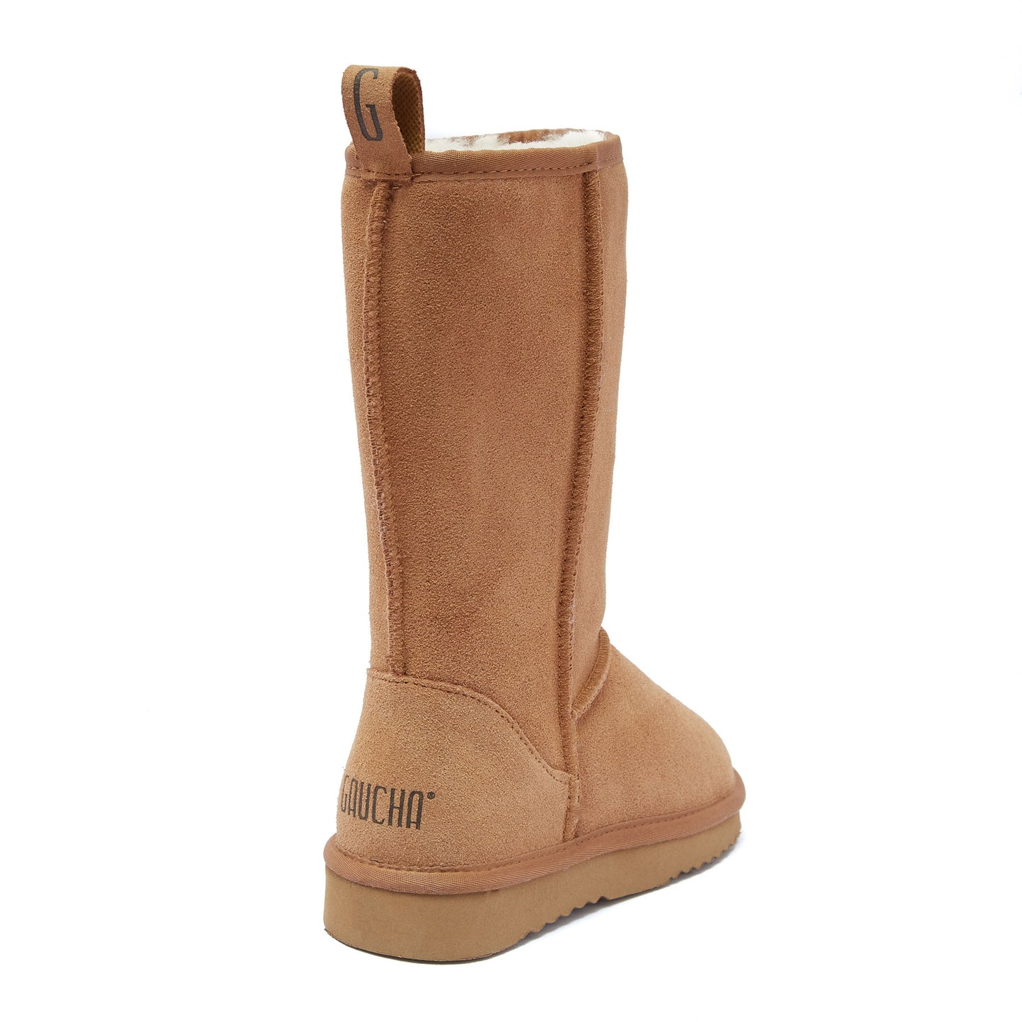 Bota Alta Mujer Cuero