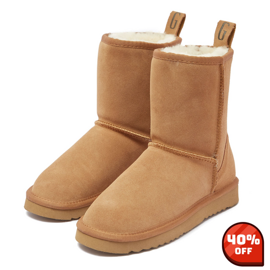 Badged - Botas Mujer Baguales Camel