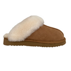 Pantuflas Cuero Mujer