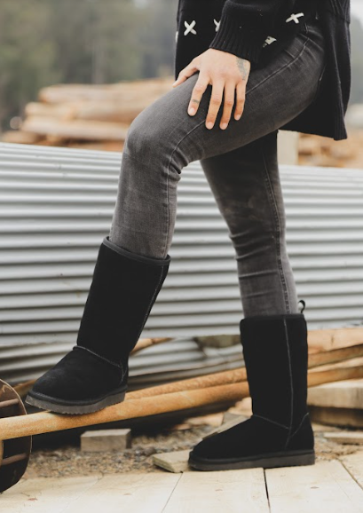 Botas Mujer Rudas Negro